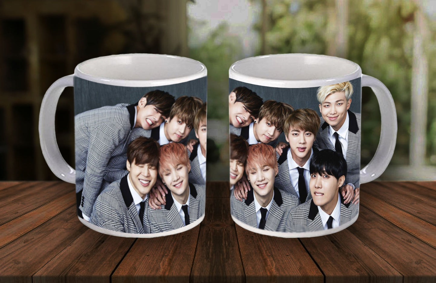 BTS Ceramic Coffee KPOP Mug