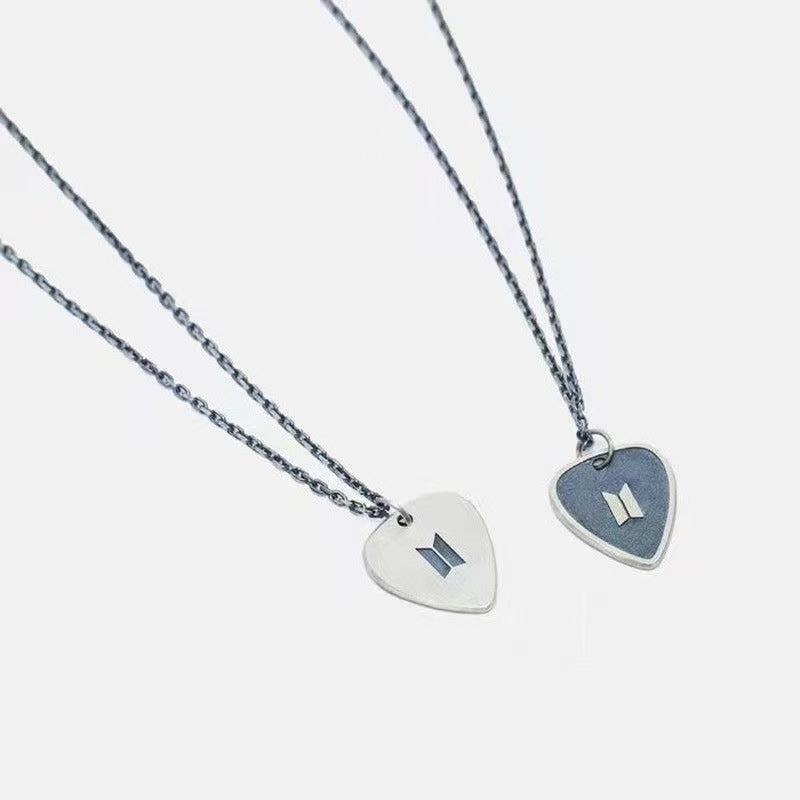BTS Artist Made Collection SUGA Guitar Pick Necklace