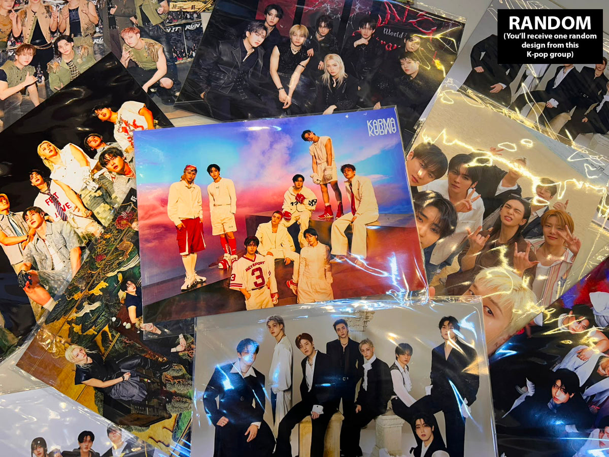 Stray Kids RANDOM Group Poster (A4 size)