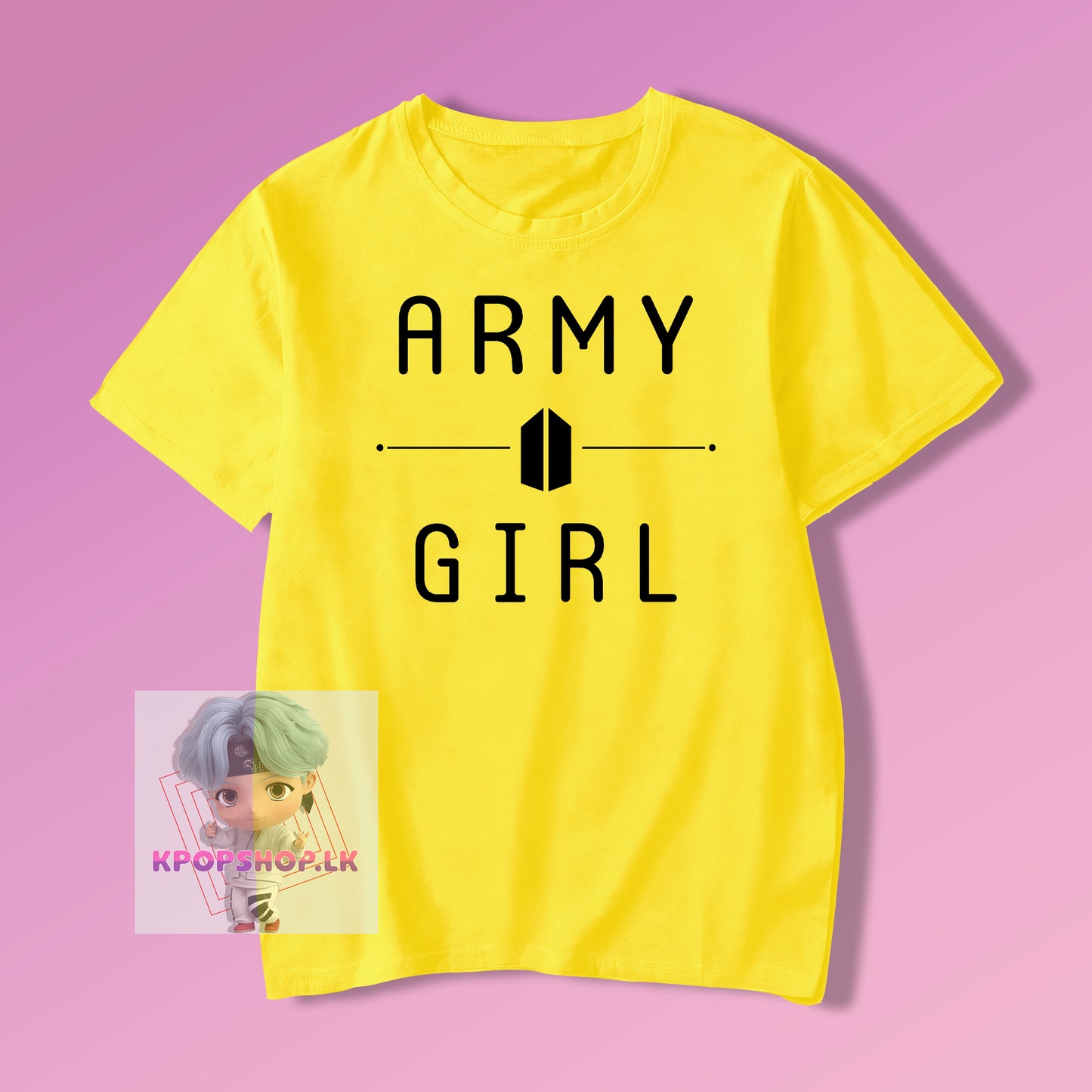 BTS Army Girl Unisex Tshirt KPOP T-shirt