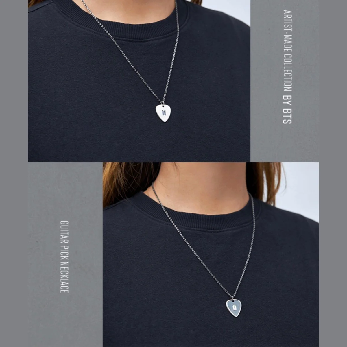 BTS Artist Made Collection SUGA Guitar Pick Necklace