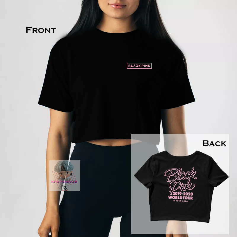 KPOP Blackpink World Tour Crop Top