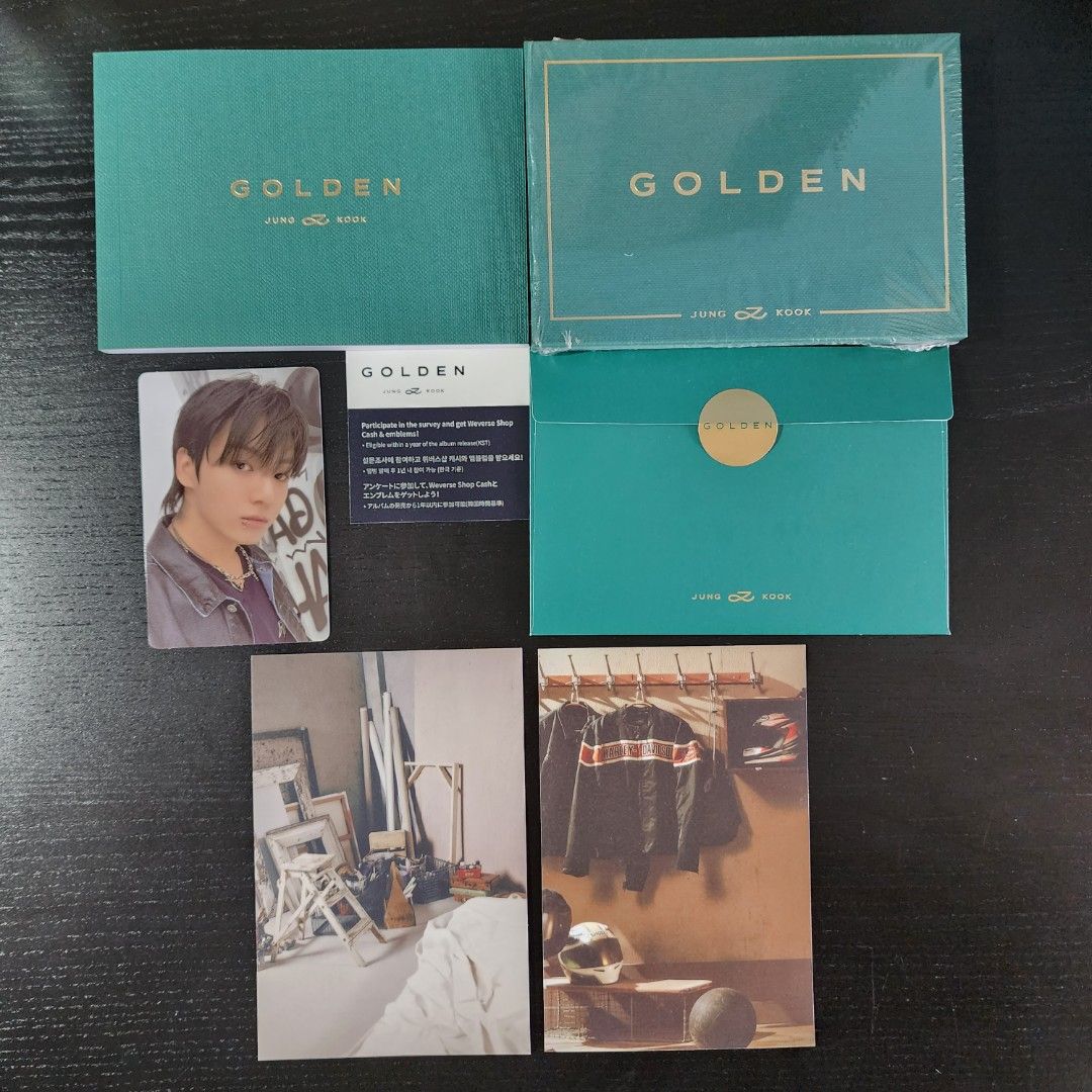 Jung Kook (BTS) 'GOLDEN' (Weverse Albums ver.)