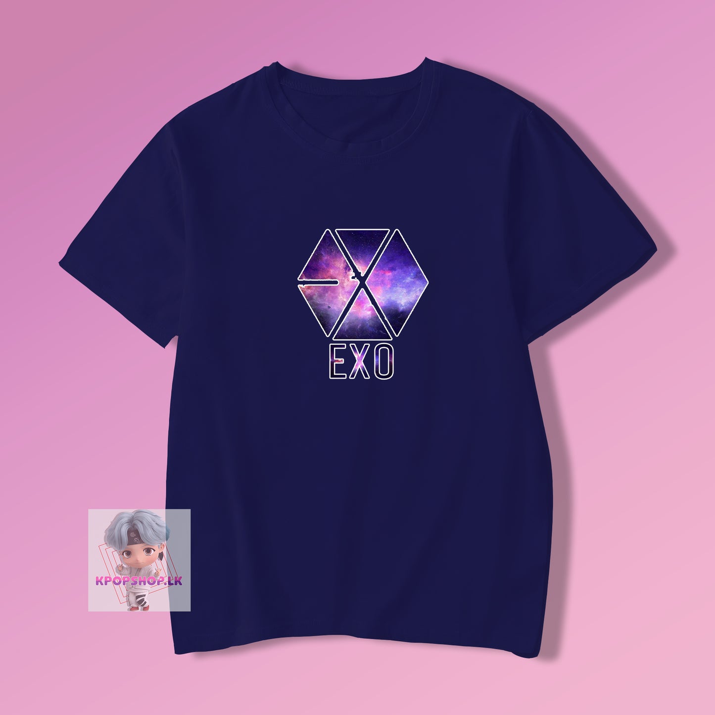 EXO Universe Logo KPOP T-shirt