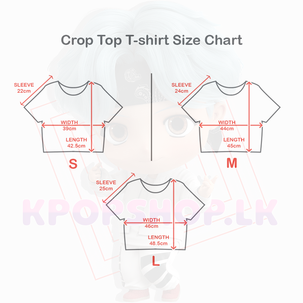 BTS Army Crop Top Short KPOP T-shirt