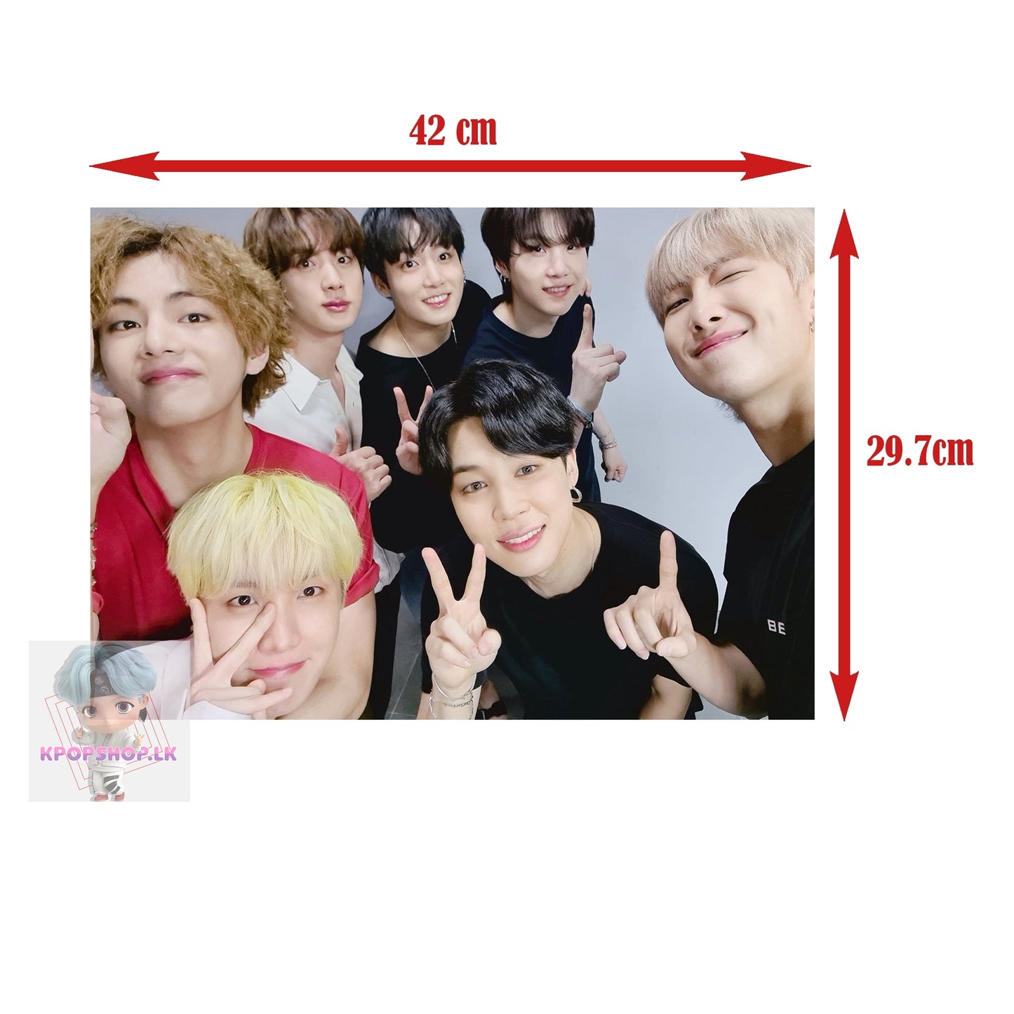 BTS Butter 10Pcs Wall Poster Pack KPOP
