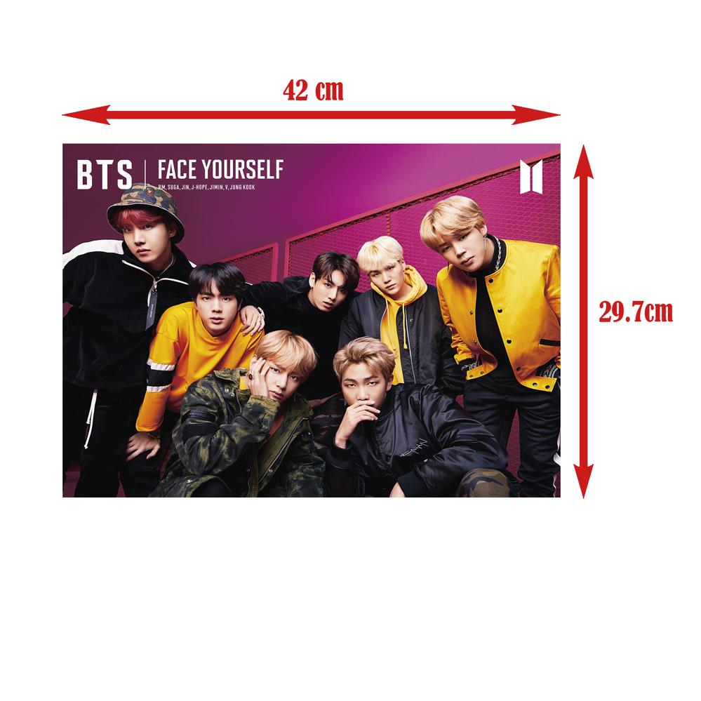 BTS 5Pcs Wall Poster Pack KPOP