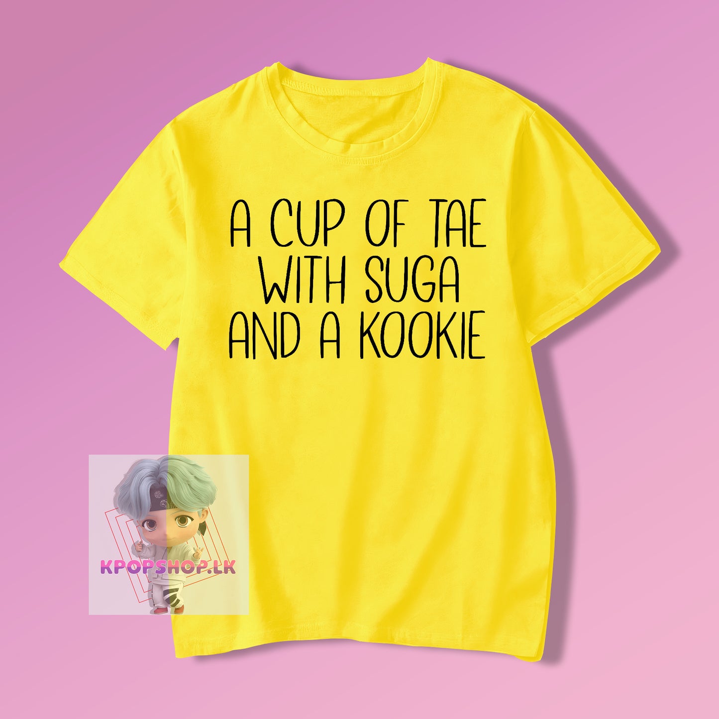 BTS A Cup Of Tae KPOP T-shirt