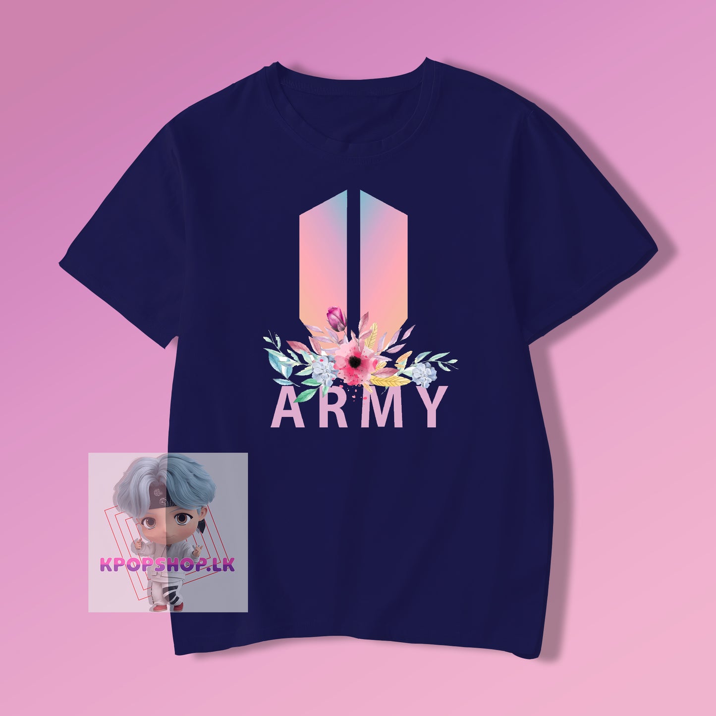 BTS Army Logo KPOP T-shirt