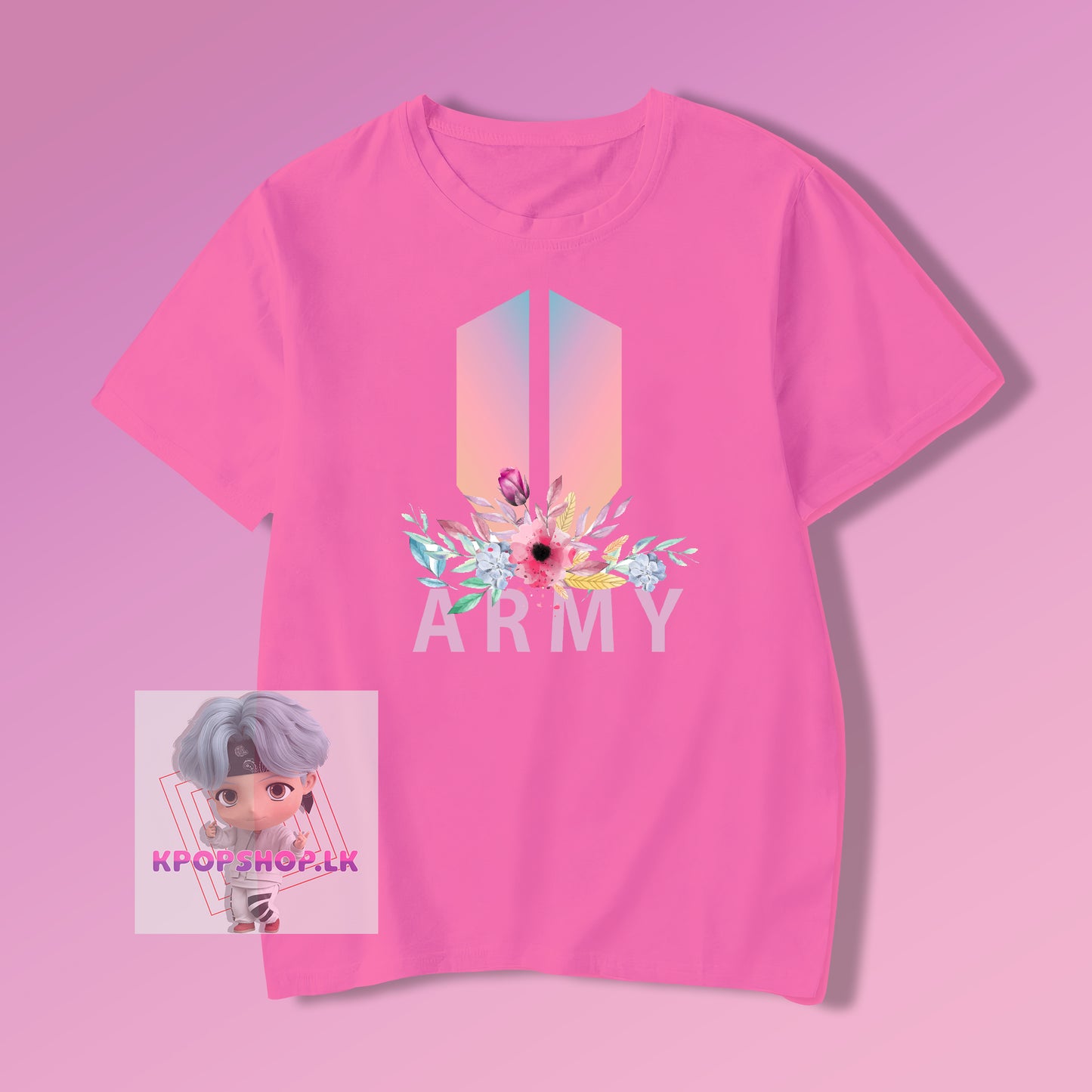 BTS Army Logo KPOP T-shirt