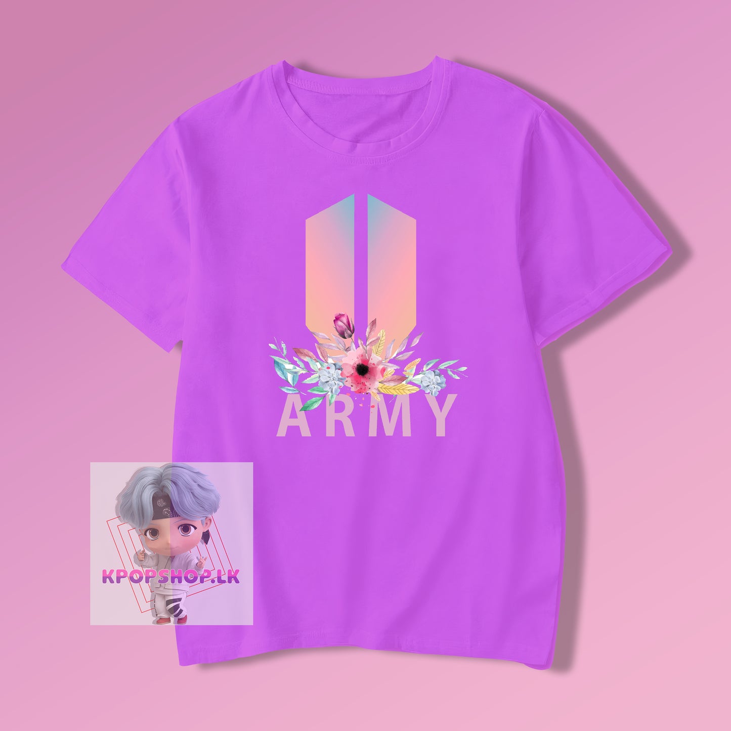 BTS Army Logo KPOP T-shirt