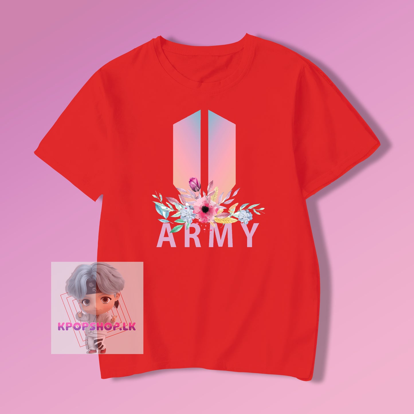 BTS Army Logo KPOP T-shirt