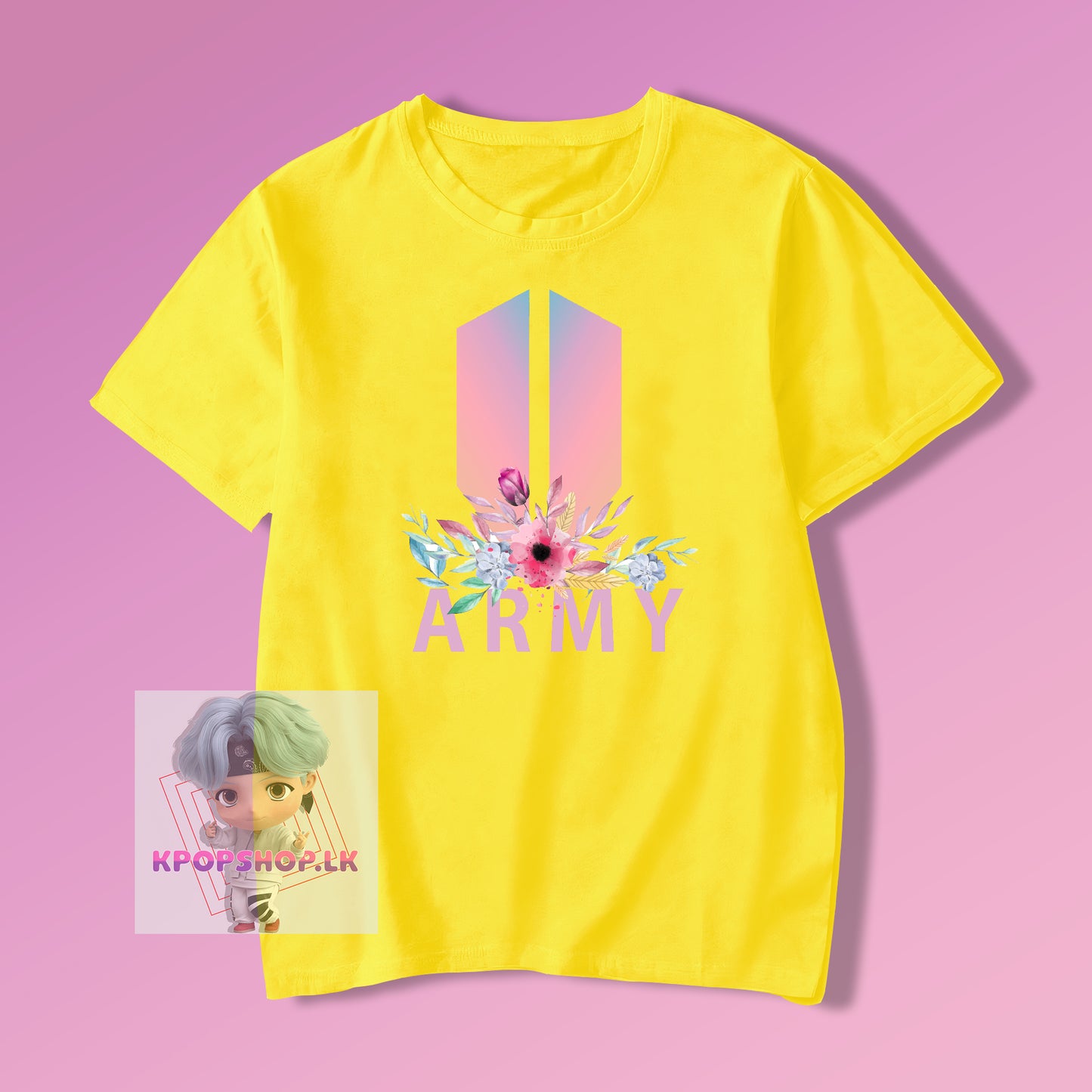 BTS Army Logo KPOP T-shirt