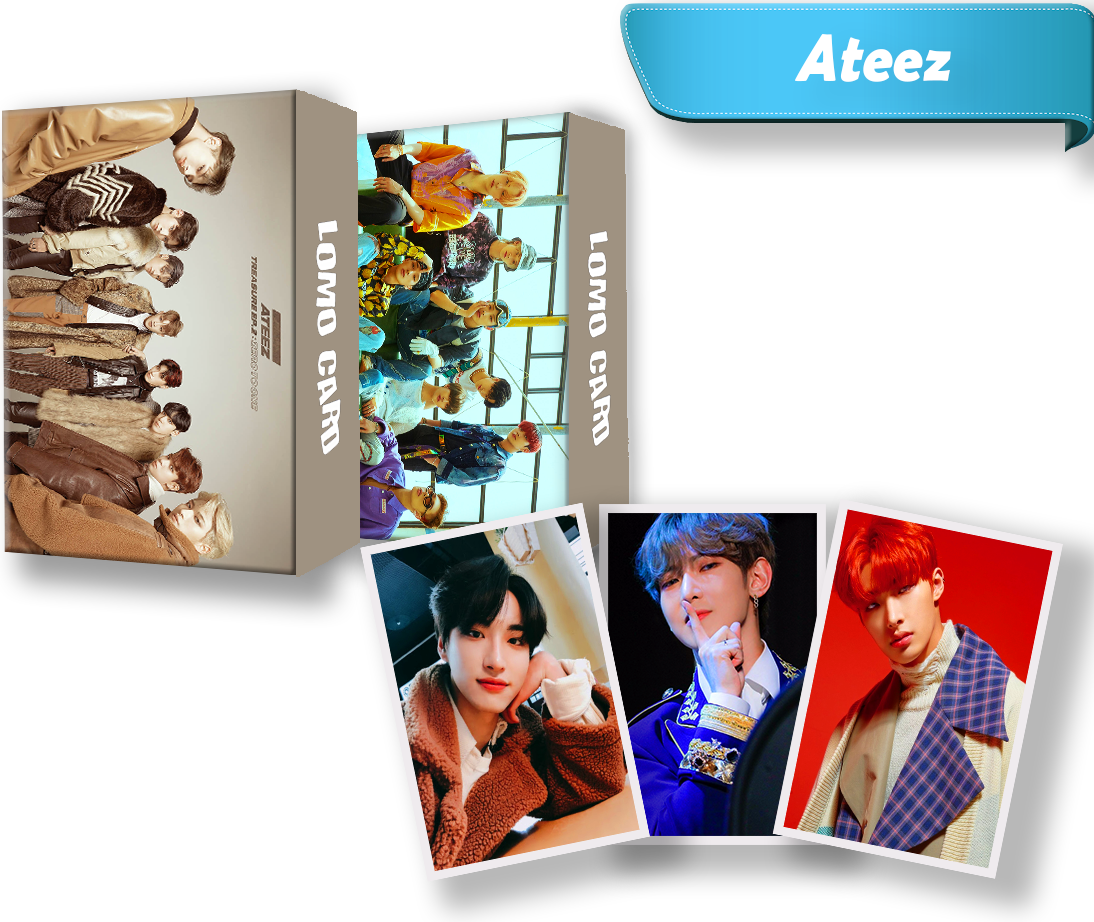 Ateez 32Pcs Lomo Card Pack