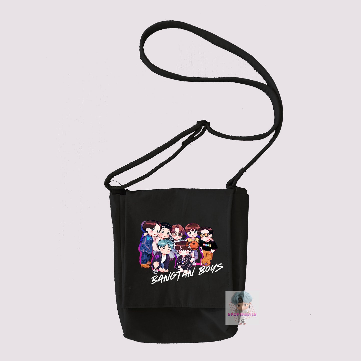BTS Bangtan Boys Side Bag Purse KPOP