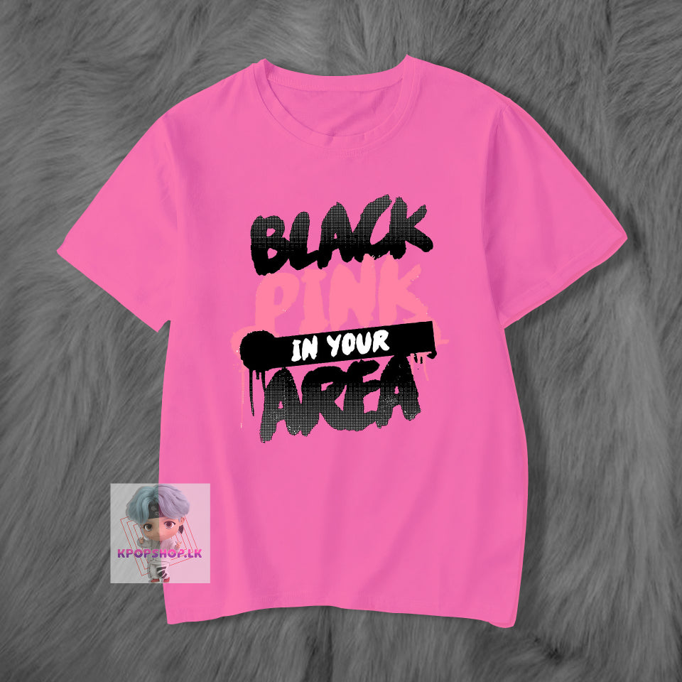 KPOP Blackpink in your area Graffiti T-shirt