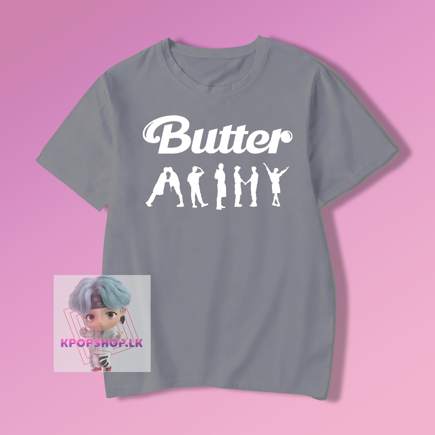 BTS Butter Army KPOP T-shirt