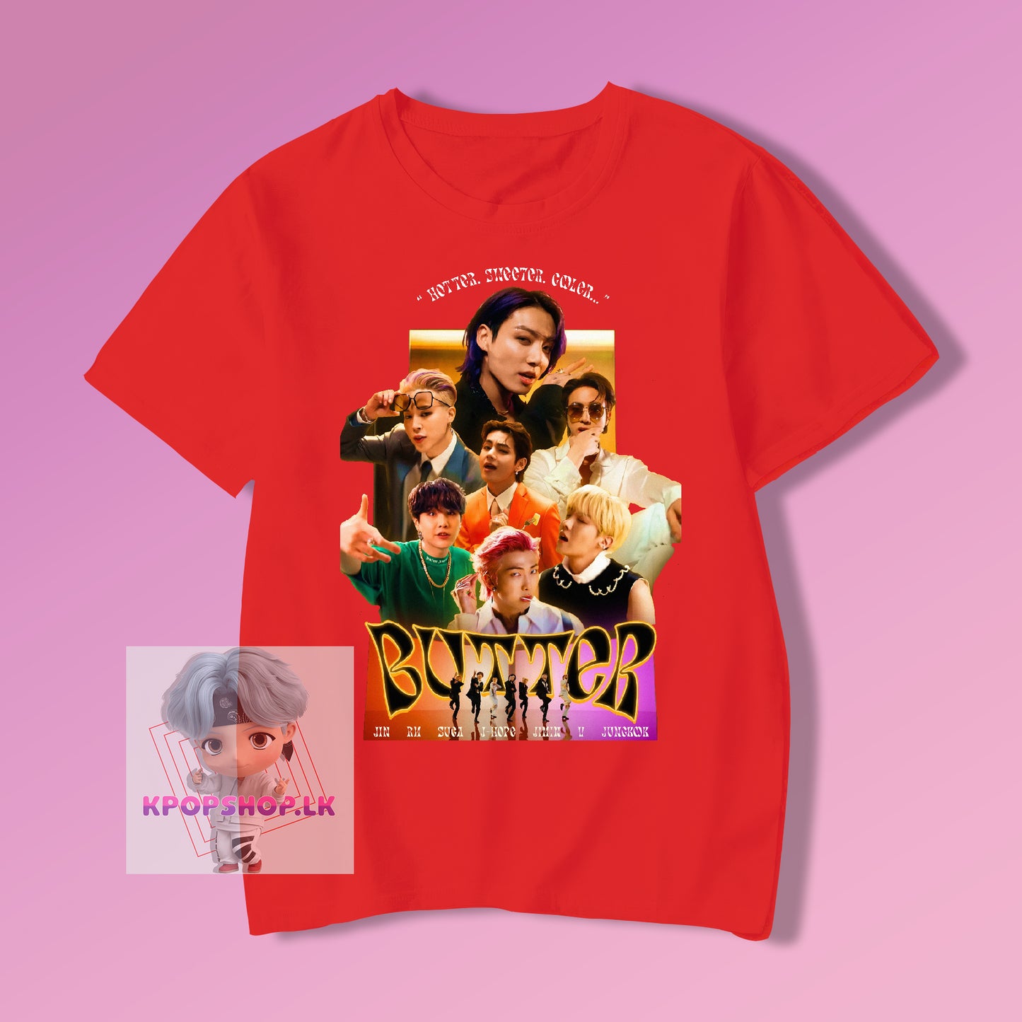 BTS Butter KPOP T-shirt