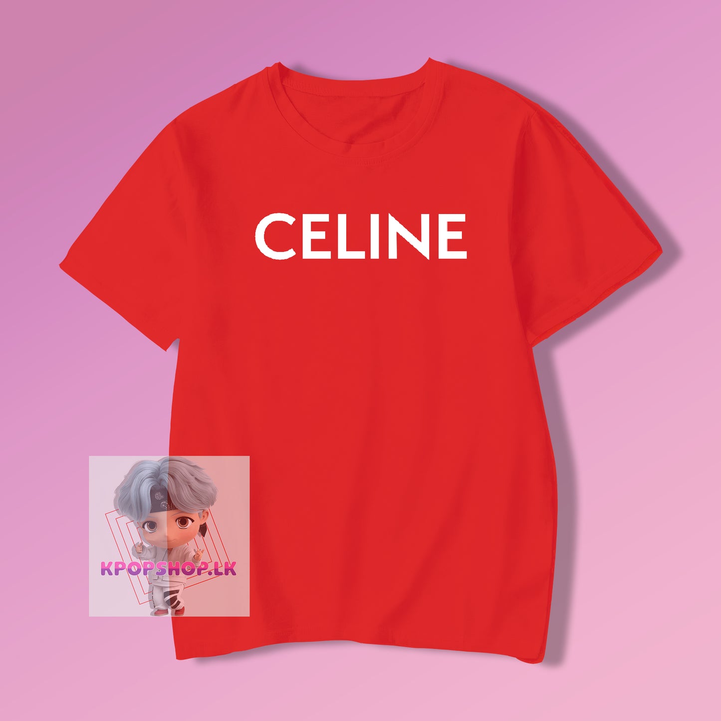 BTS Blackpink Celine KPOP T-shirt