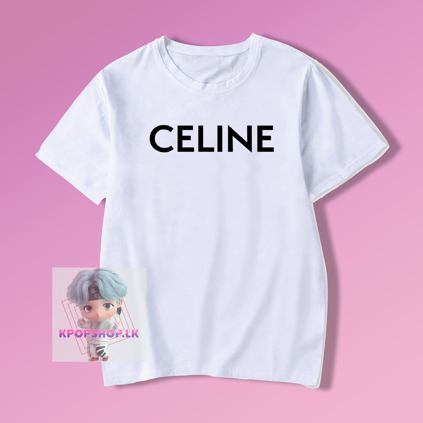 BTS Blackpink Celine KPOP T-shirt