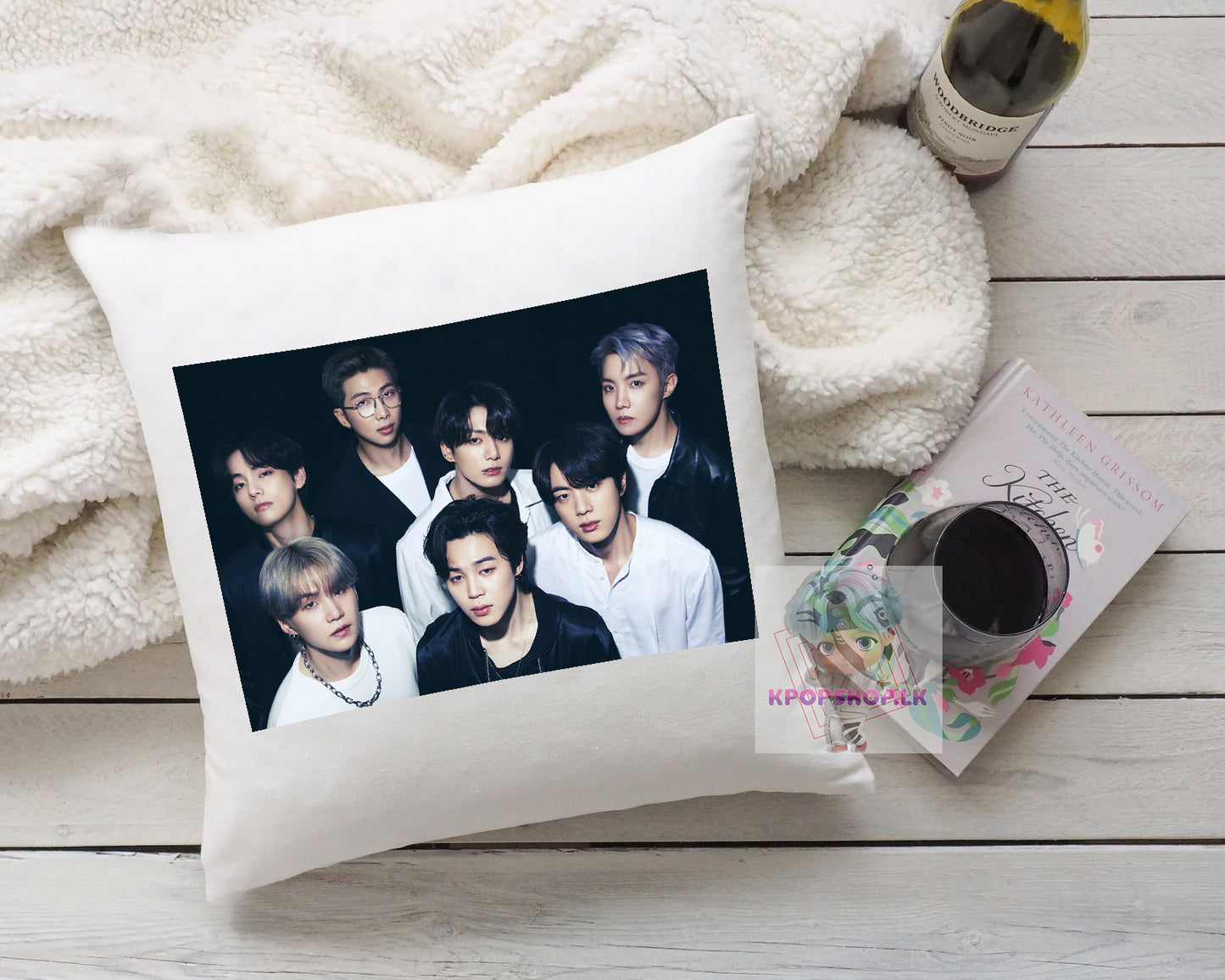 BTS Sofa Cushion Pillow Plush KPOP