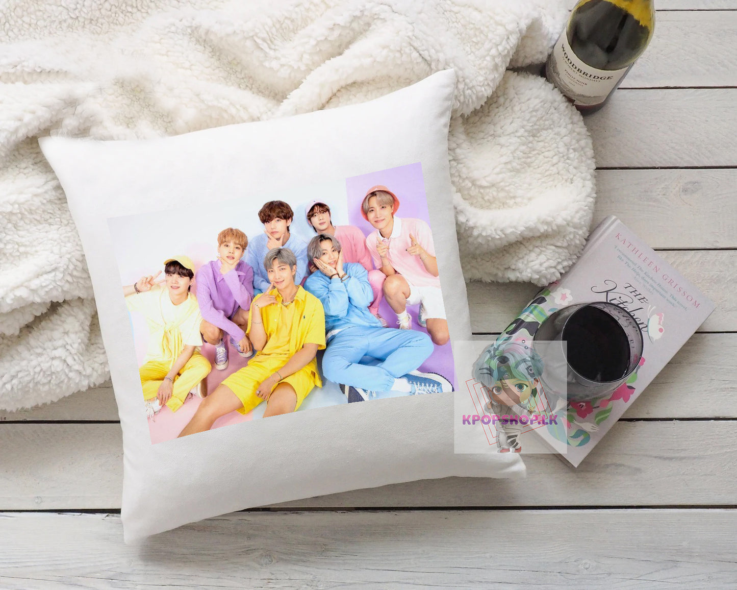 BTS Sofa Cushion Pillow Plush KPOP