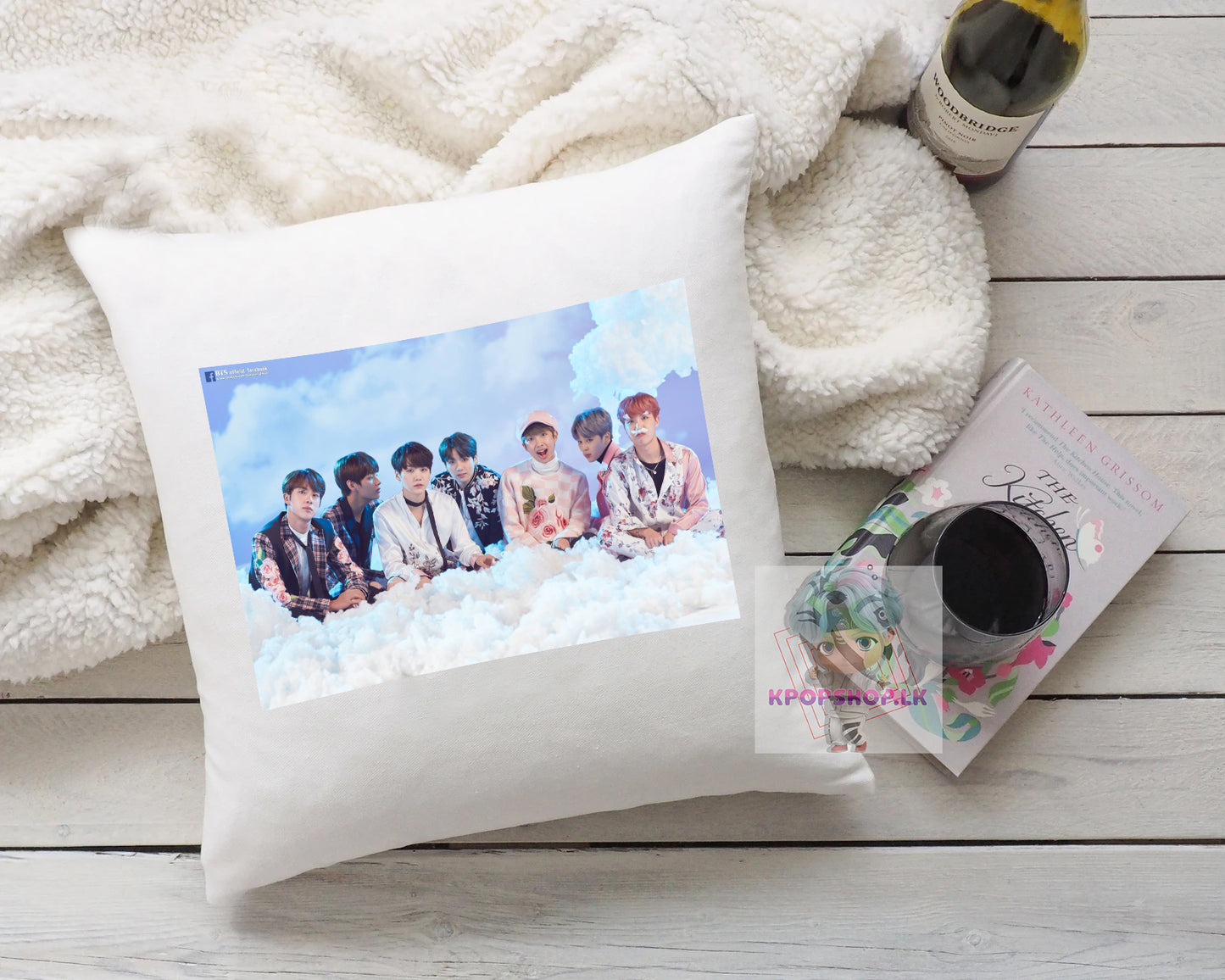 BTS Sofa Cushion Pillow Plush KPOP