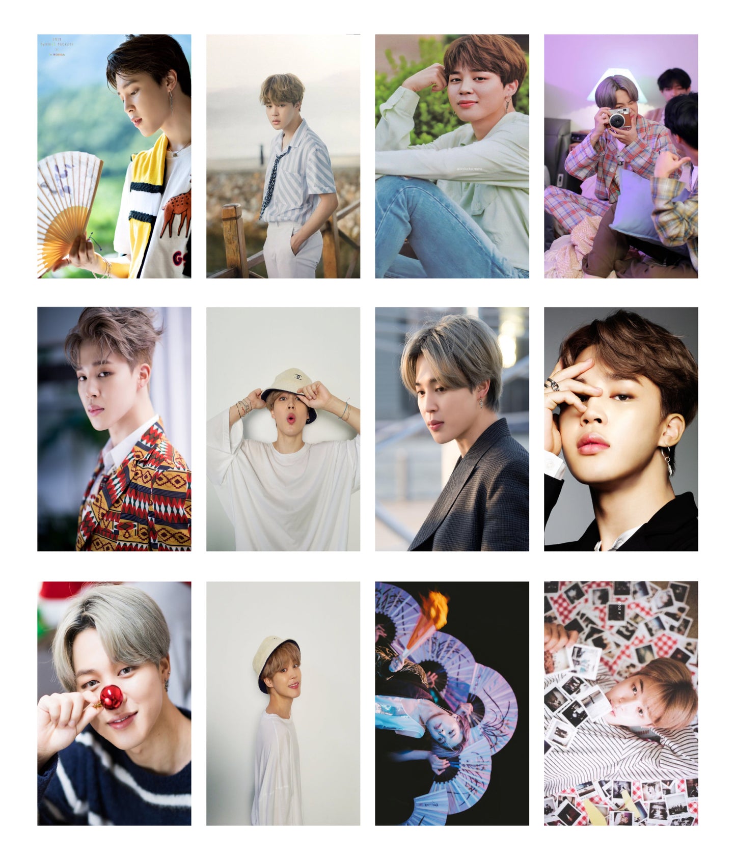 BTS 32Pcs Jimin Lomo Card Pack