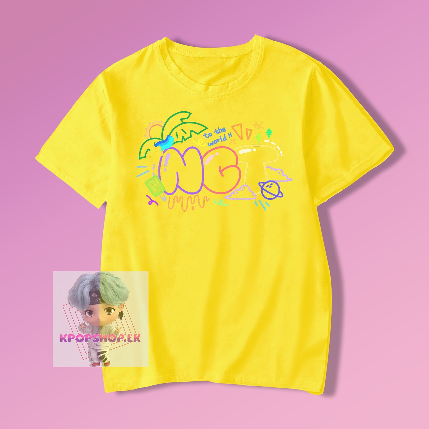 NCT To The World KPOP T-shirt