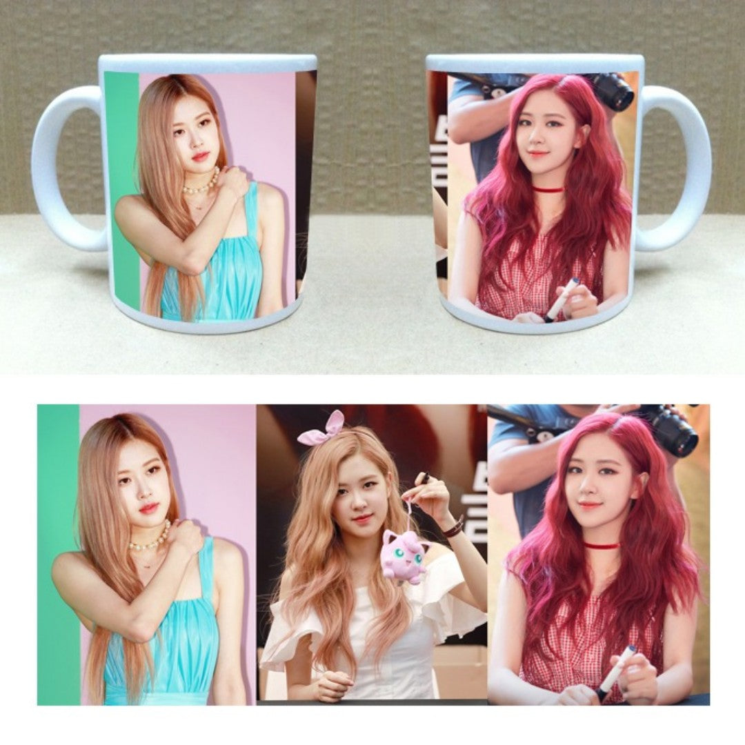 Blackpink Rose Ceramic Coffee KPOP Mug