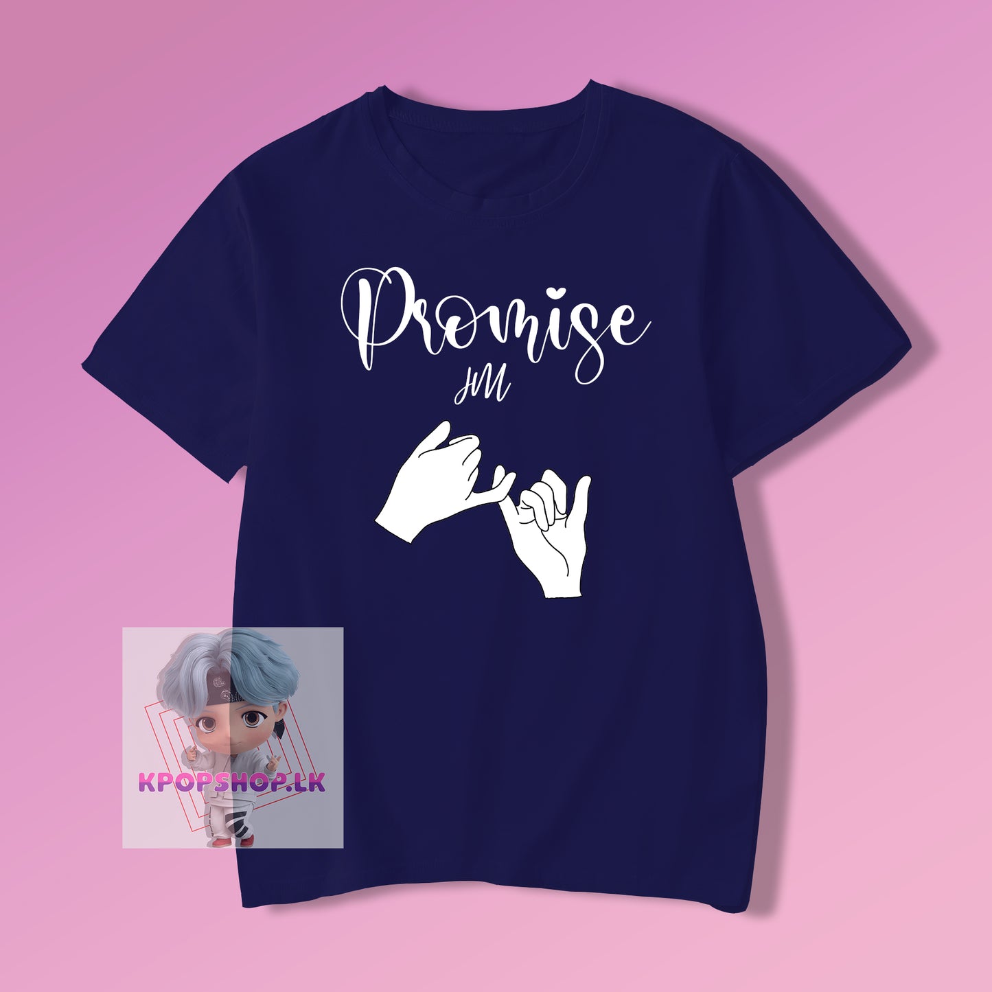 BTS Jimin JM Promise KPOP T-shirt