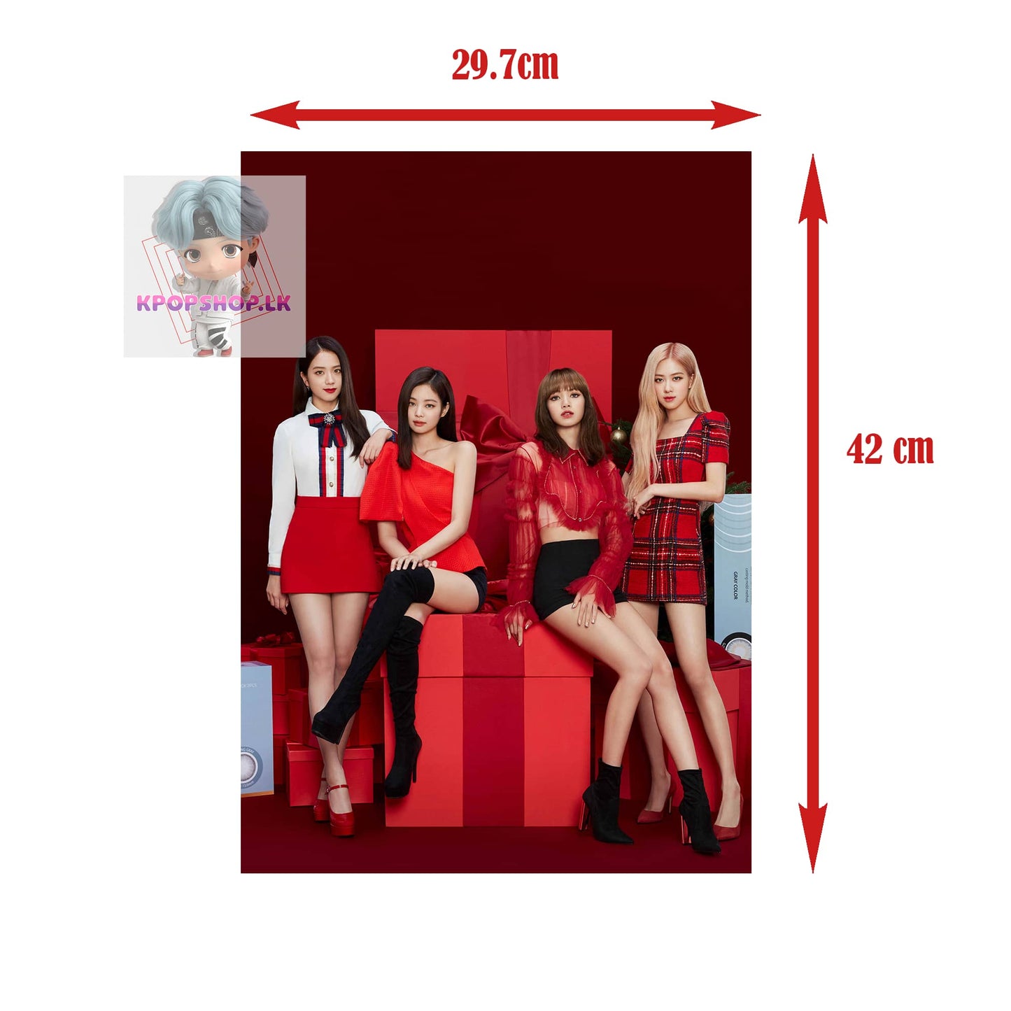Blackpink 5Pcs Wall Poster Pack KPOP