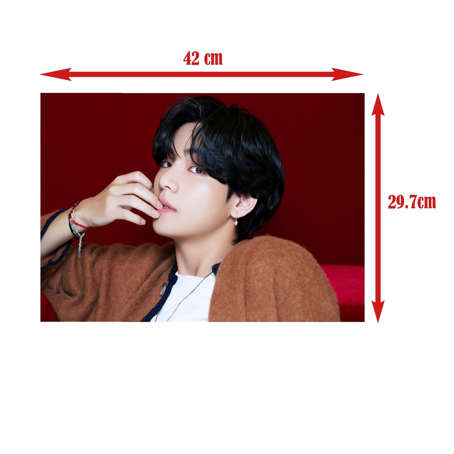 BTS Kim Taehyung V 5Pcs Wall Poster Pack KPOP