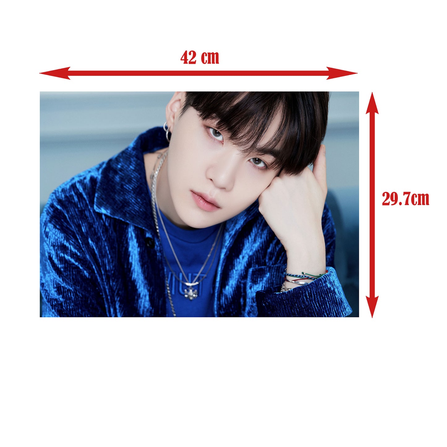 BTS Suga 5Pcs Wall Poster Pack KPOP