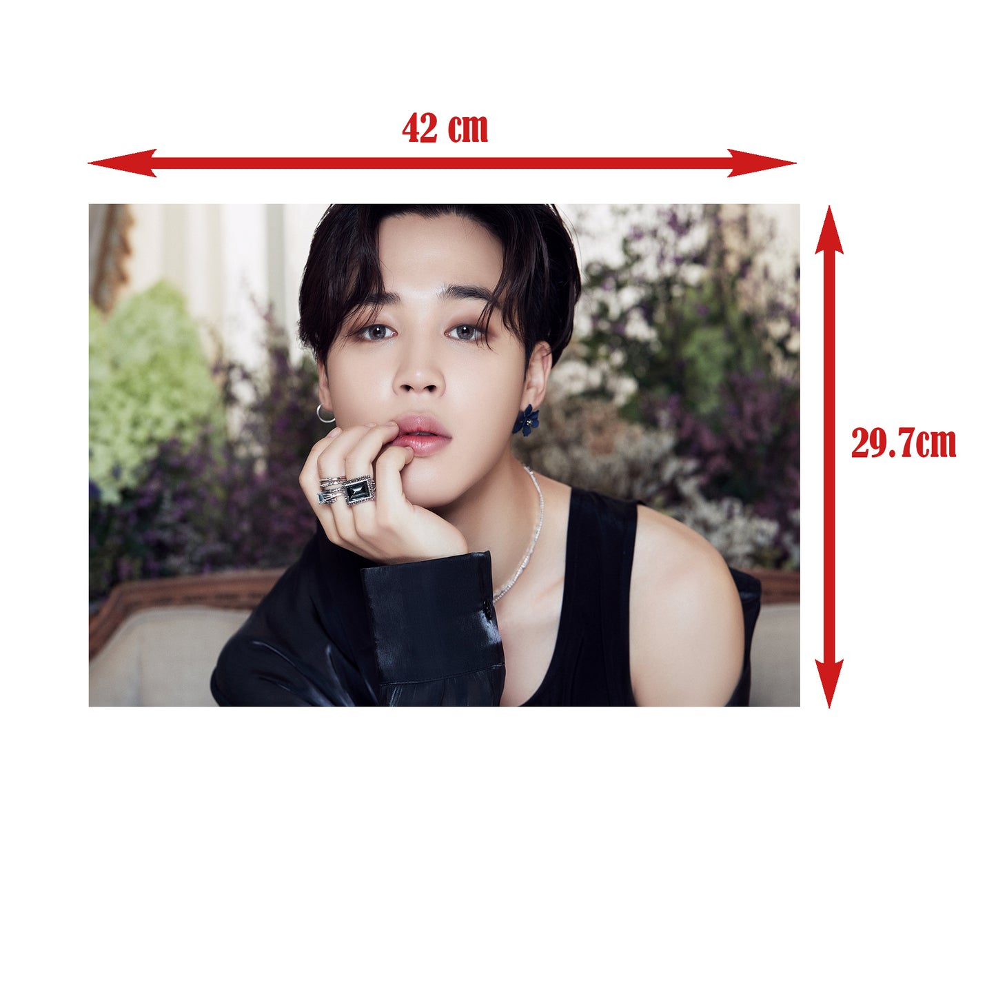 BTS JIMIN 5Pcs Wall Poster Pack KPOP