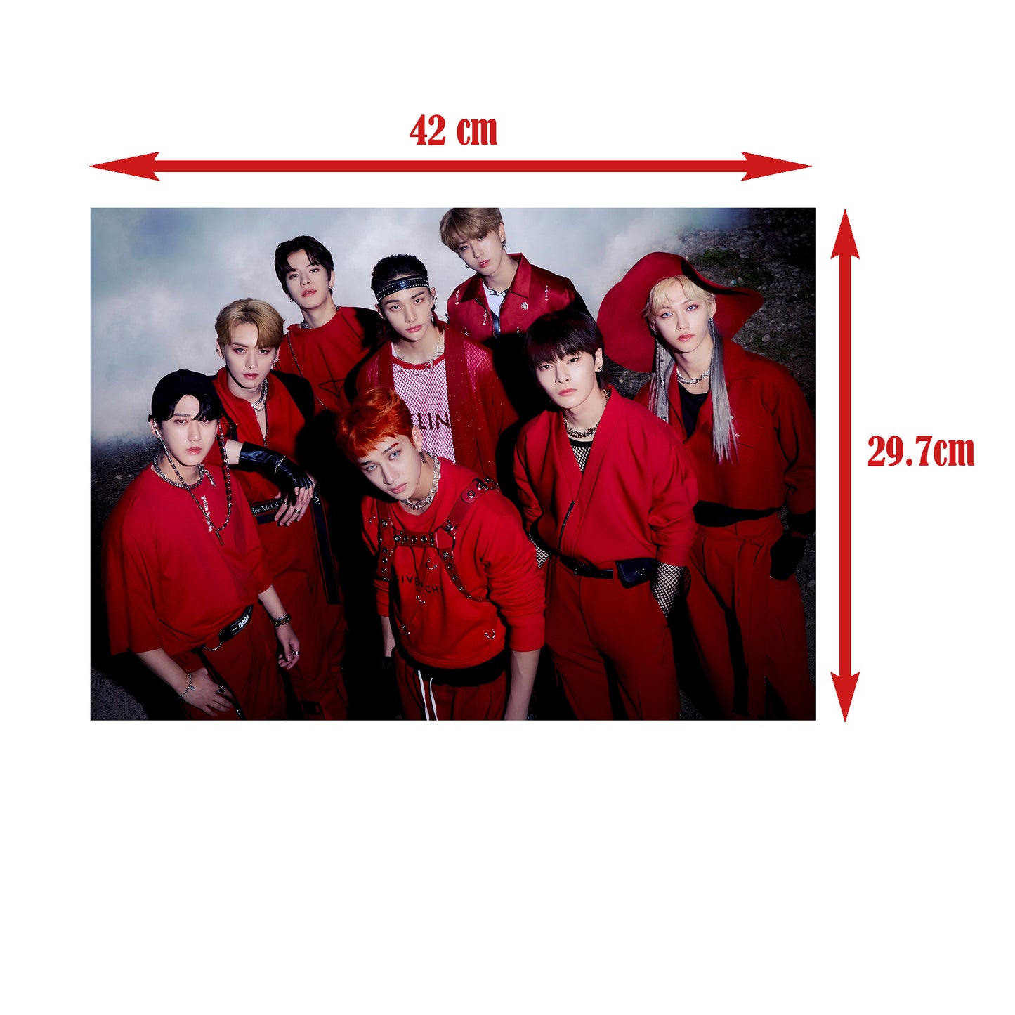 Straykids 10Pcs Wall Poster Pack KPOP