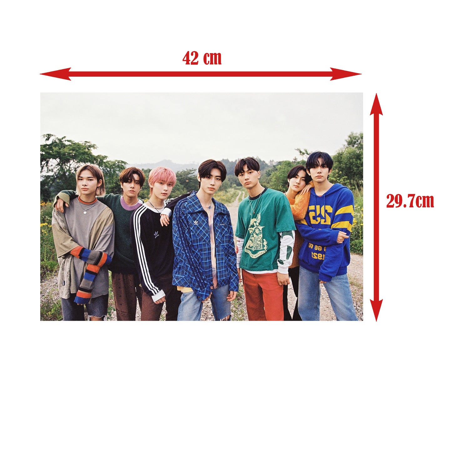 Enhypen 10Pcs Wall Poster Pack KPOP