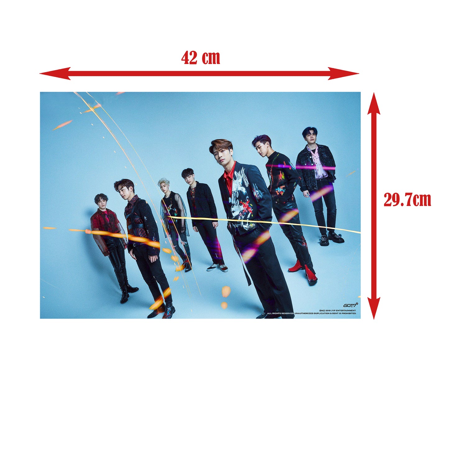 GOT7 10Pcs Wall Poster Pack KPOP