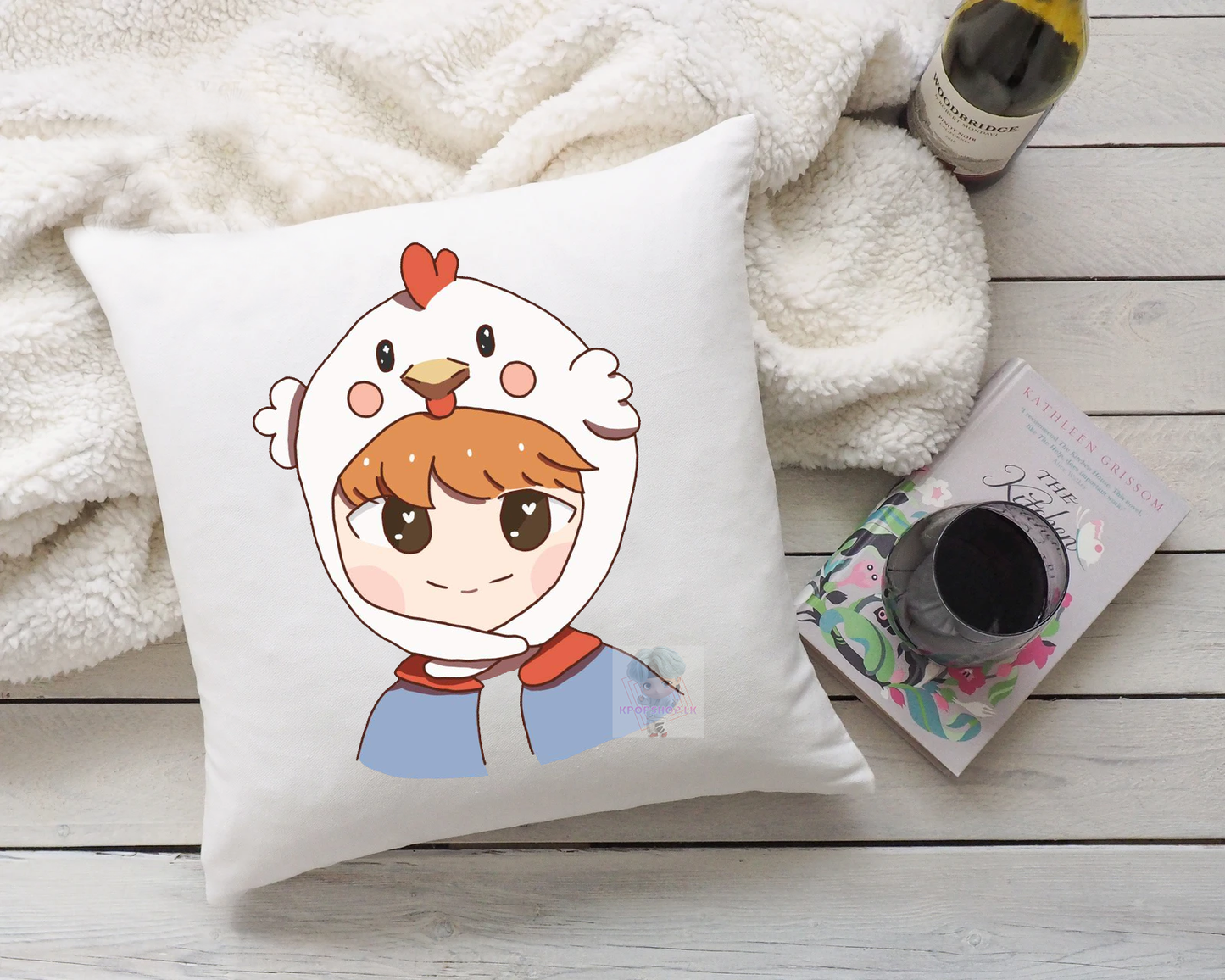 Straykids Cartoon Sofa Cushion Pillow Plush KPOP
