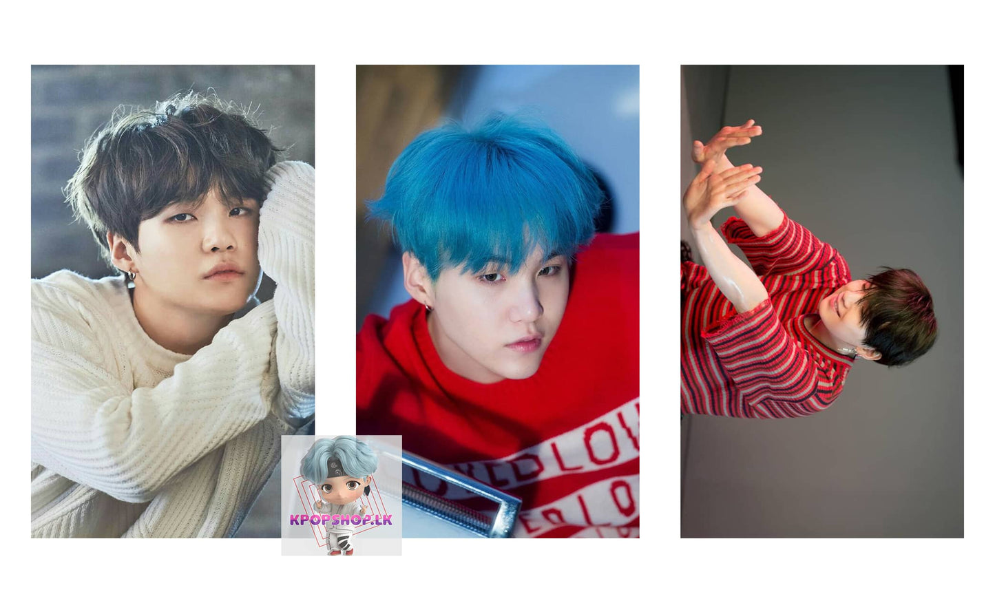 BTS 32Pcs Suga Lomo Card Pack