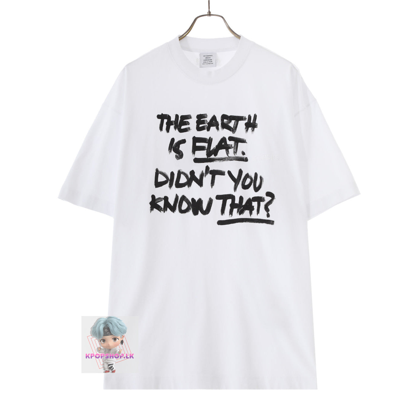 BTS The Earth Is Flat KPOP T-shirt