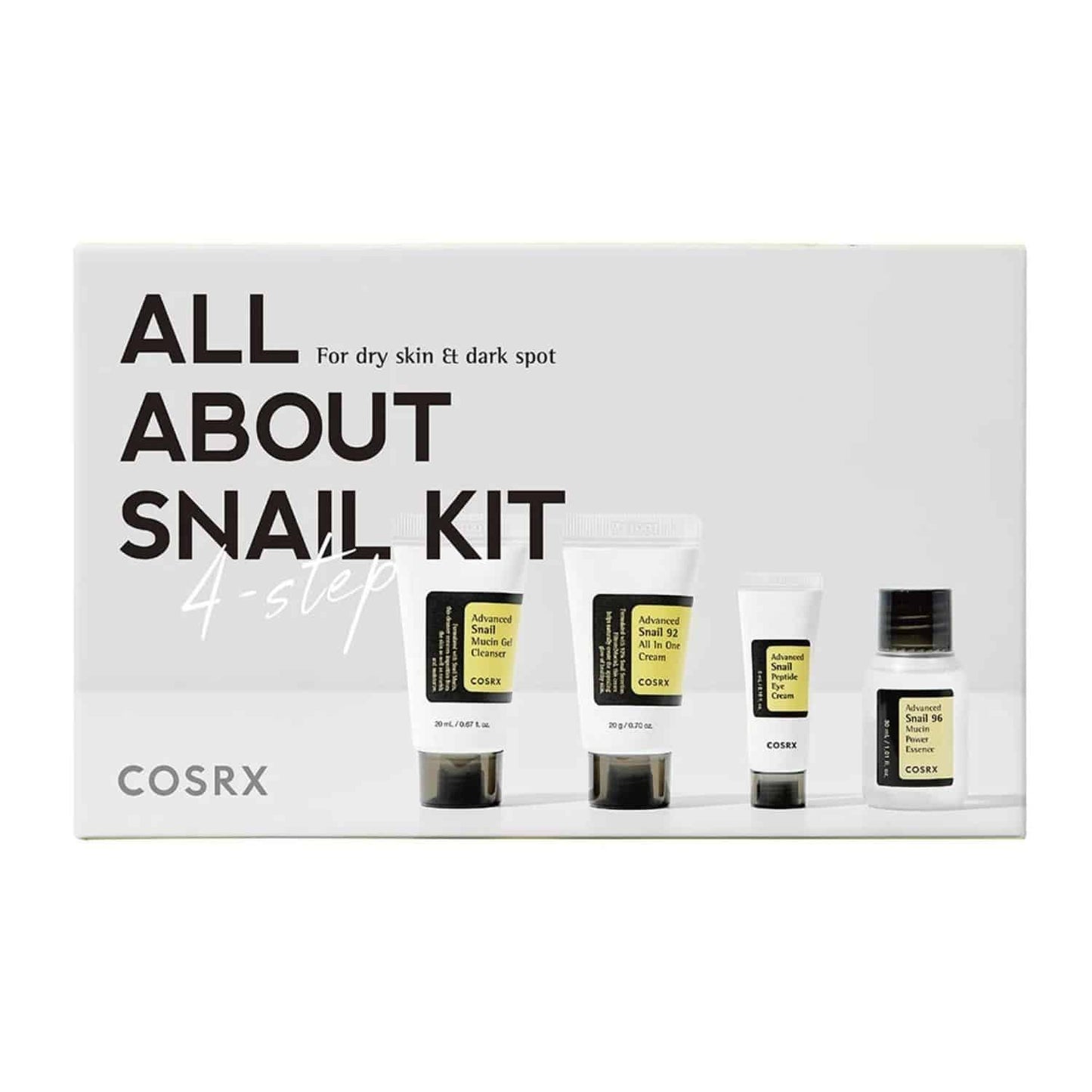 COSRX ALL ABOUT SNAIL KIT 4-step