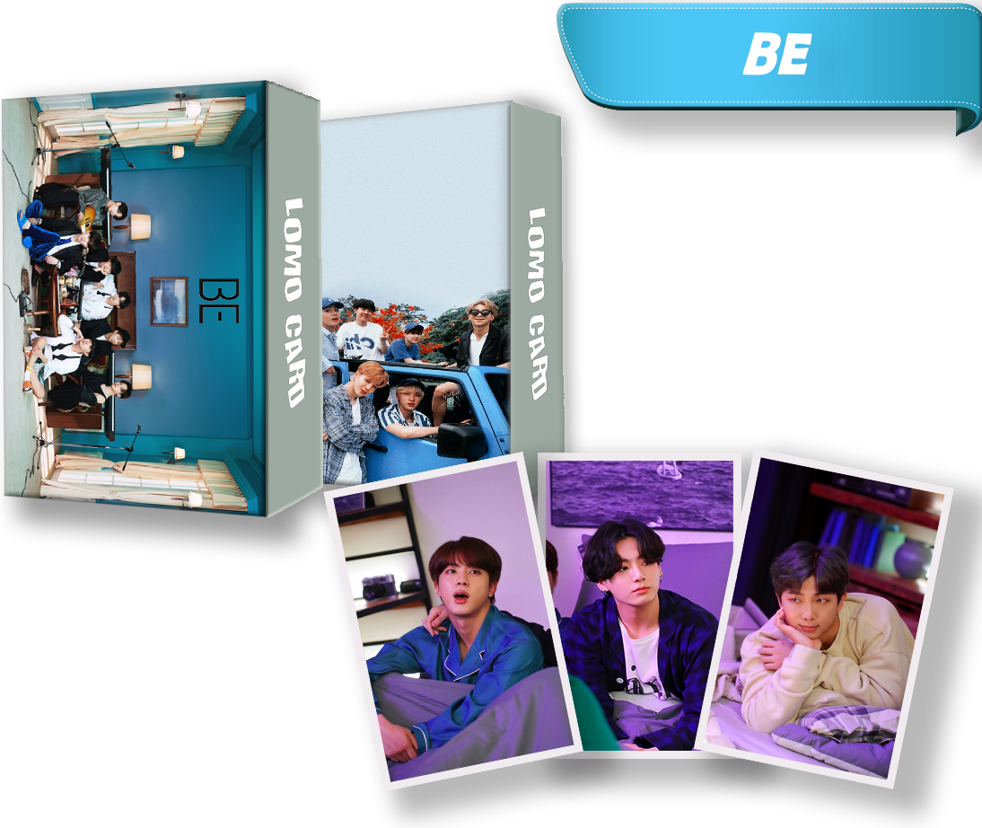 BTS 32Pcs BE Lomo Card Pack