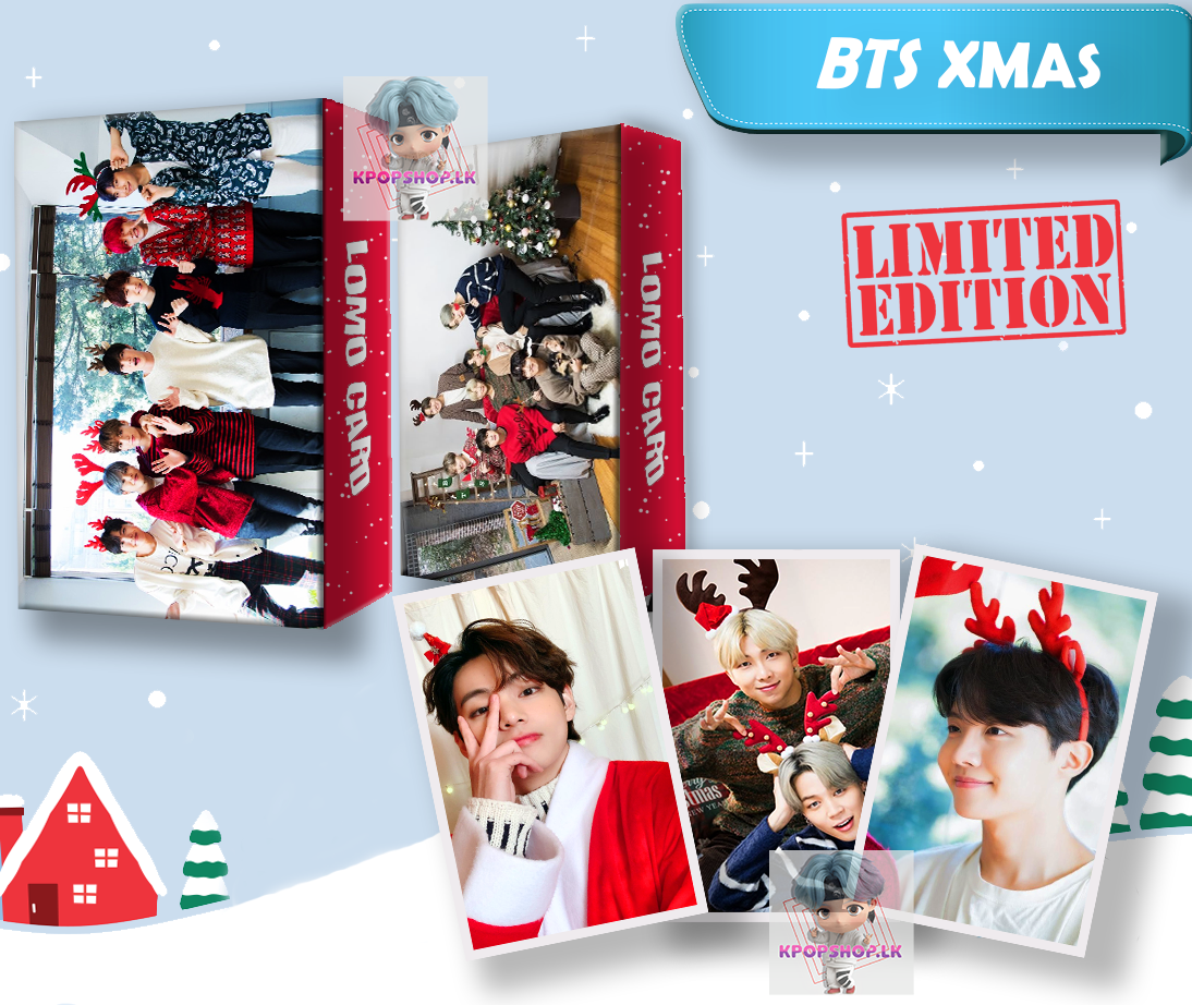 BTS 32Pcs Christmas Xmas Lomo Card Pack