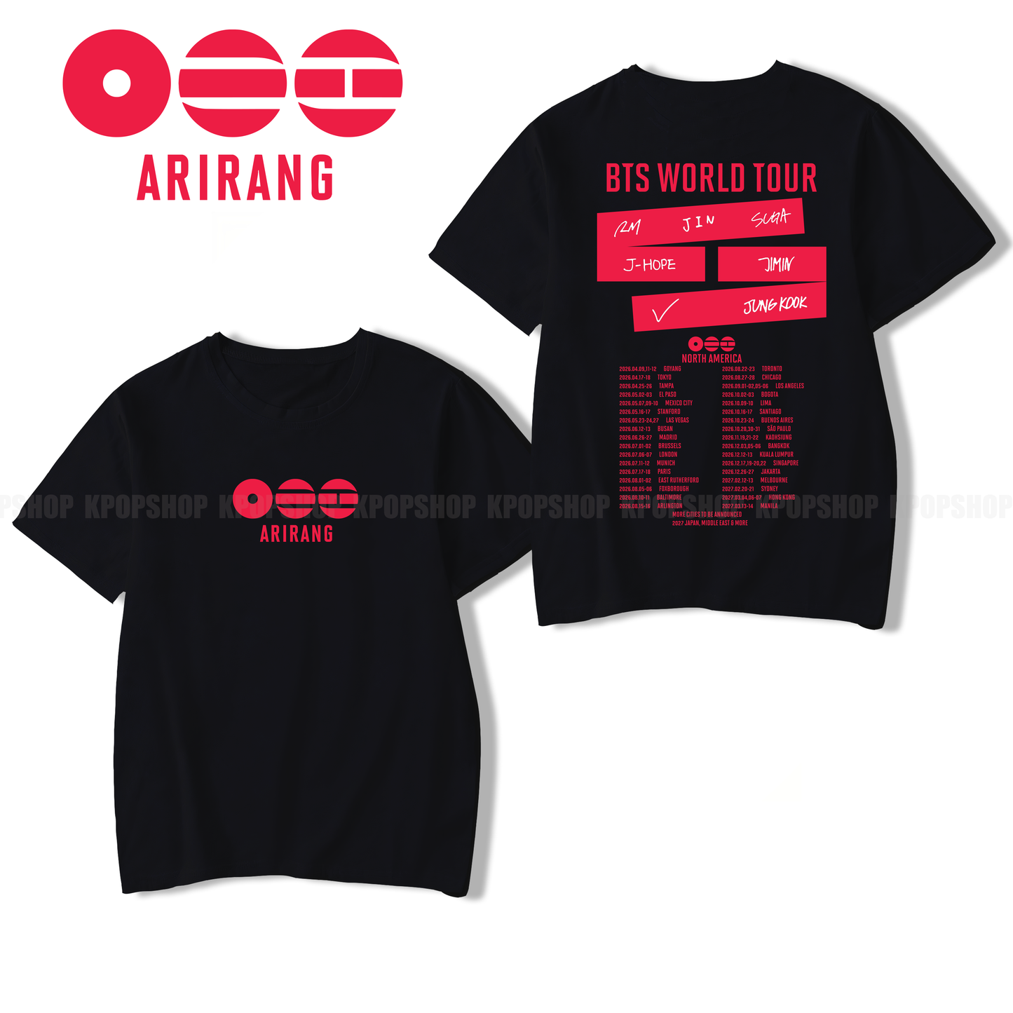 BTS Arirang Tshirt