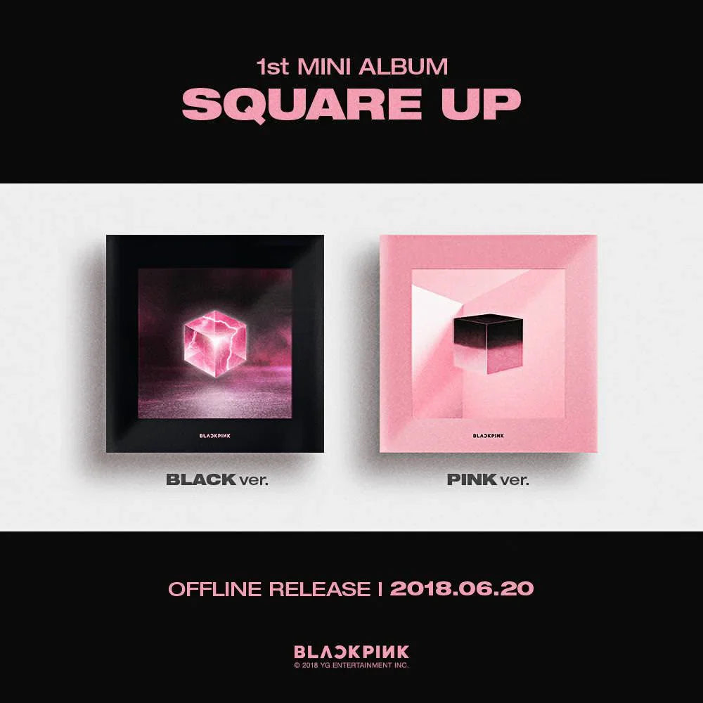BLACKPINK - Mini Album Vol.1 [SQUARE UP] (2 TYPE Random)