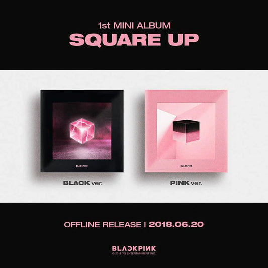 BLACKPINK - Mini Album Vol.1 [SQUARE UP] (2 TYPE Random)