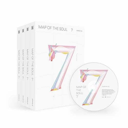 BTS - 4TH ALBUM [MAP OF THE SOUL : 7] (4 TYPE Random)