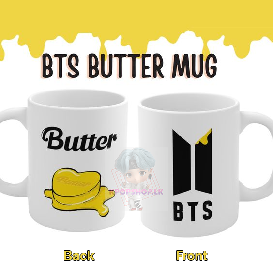 BTS Butter Ceramic Coffee KPOP Mug