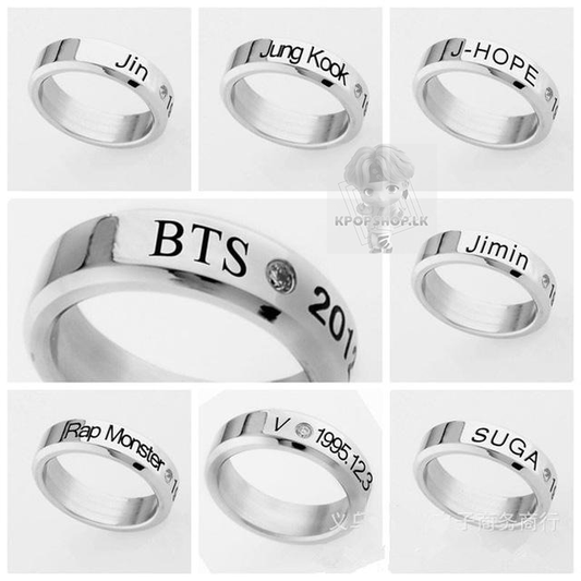 BTS Silver Ring